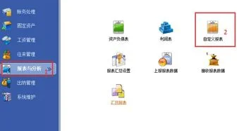 金蝶k3新增财务报表